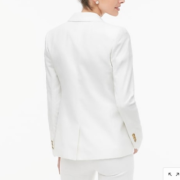 Linen Cotton Holland Blazer AL222 - Picture 2 of 4